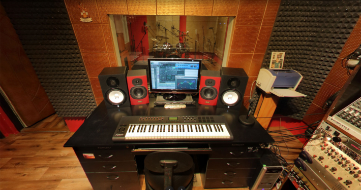 Virtuálne prehliadky - GM recording studio